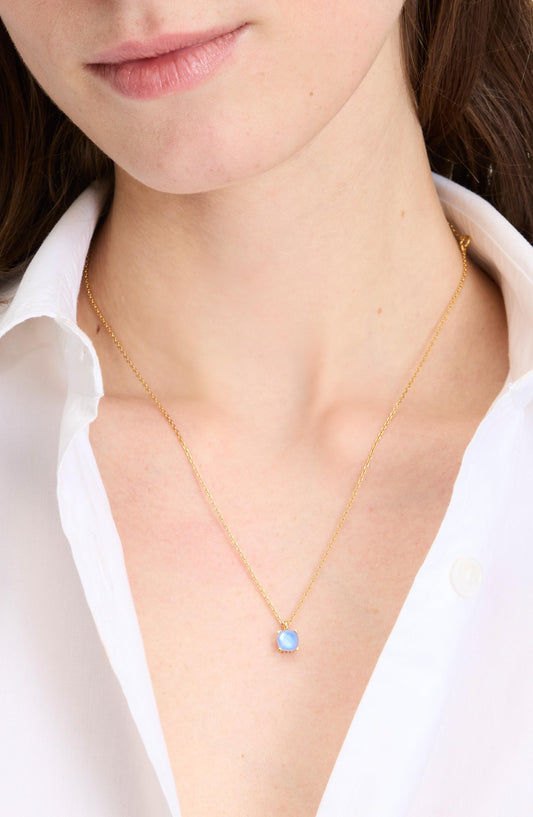 Little Luxuries 6Mm Square Pendant