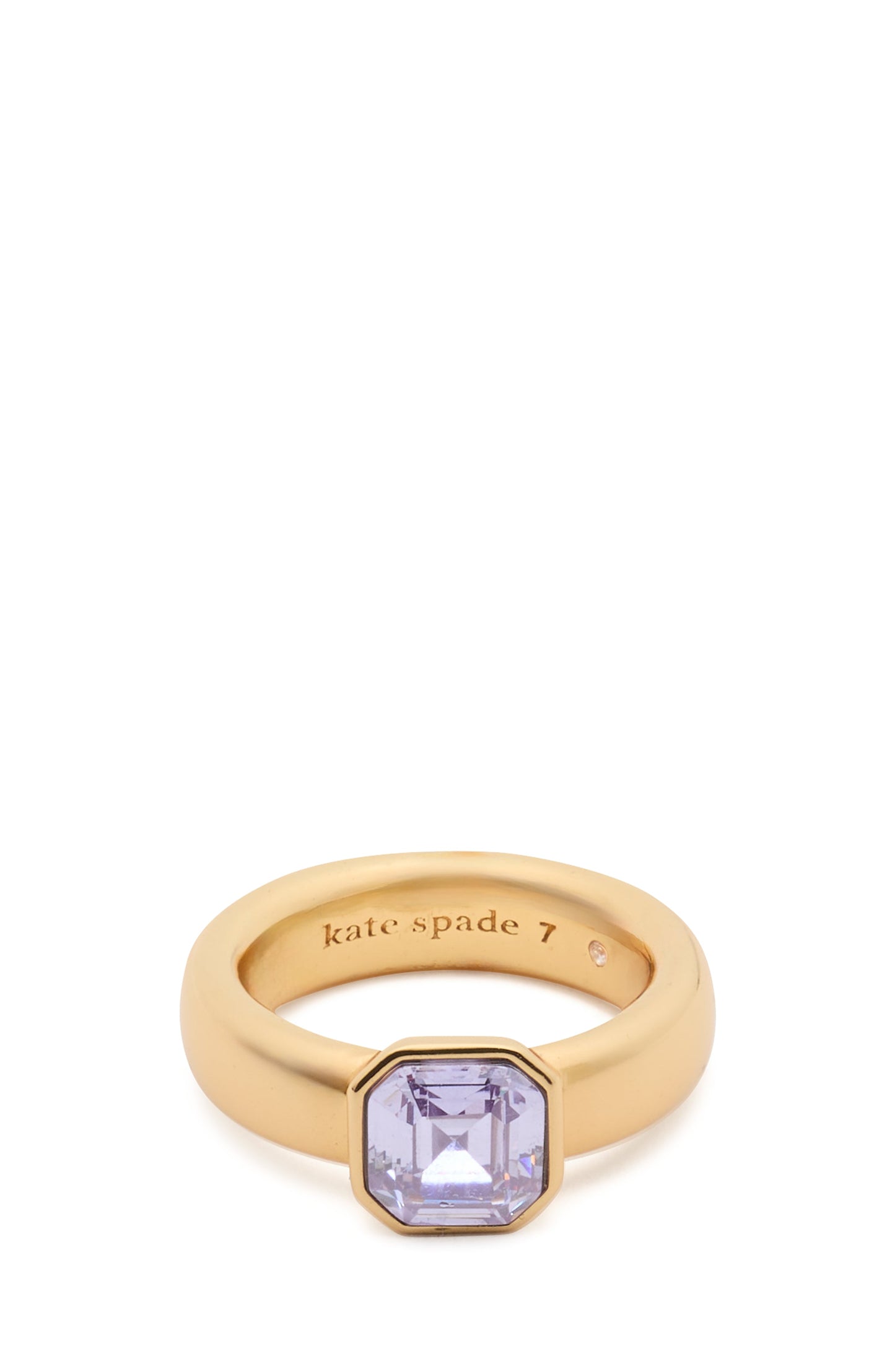 Keep Sparkling Asscher Ring