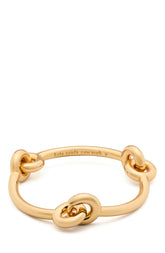 KL787-Interlock Bangle-Gold