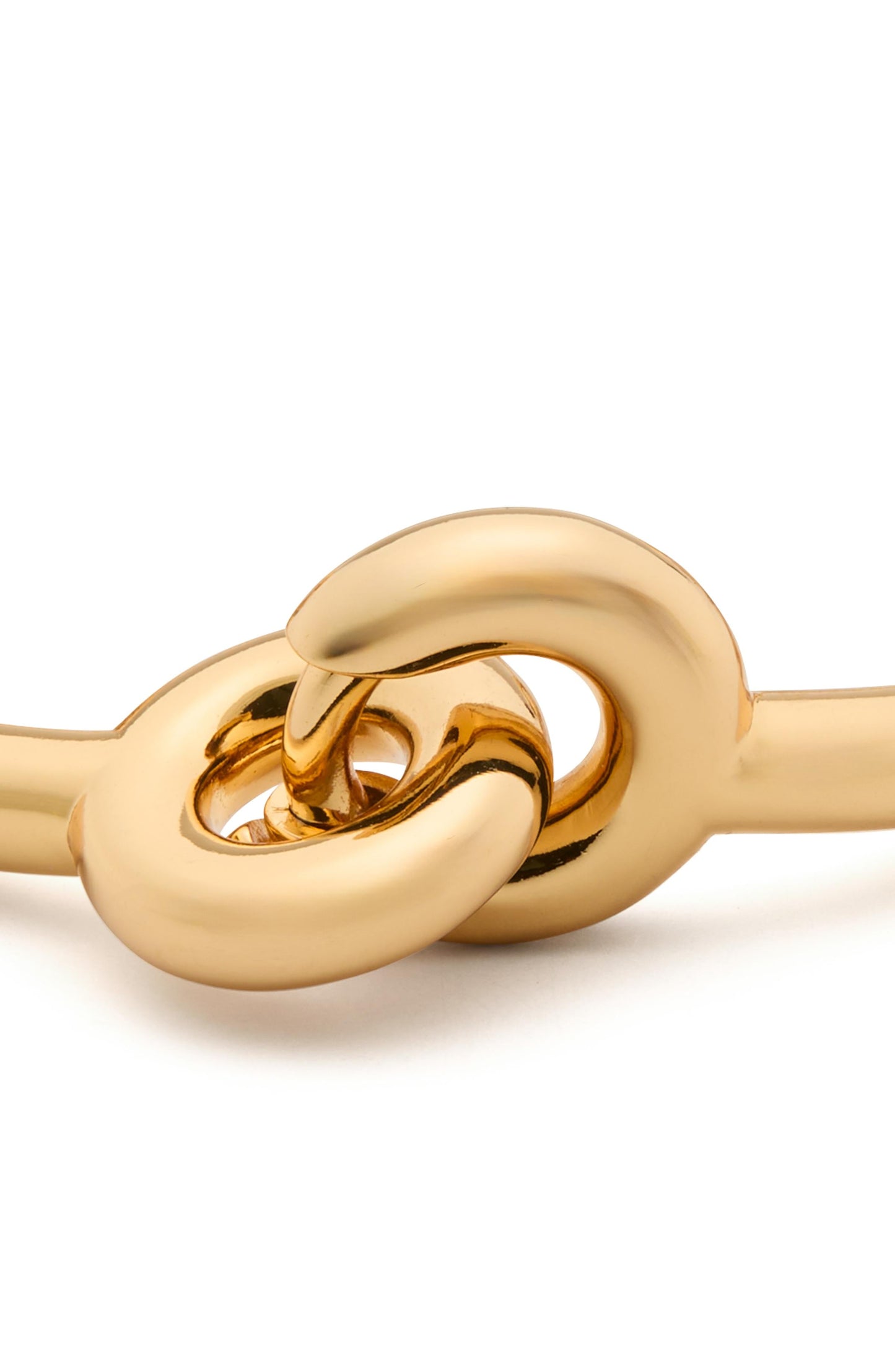 KL787-Interlock Bangle-Gold