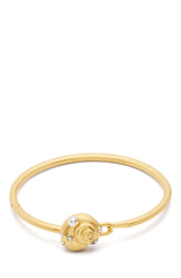KL793-Beachside Bangle-Clear/Gold