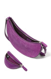 KM223-Duo Suede Crossbody-Nightshade