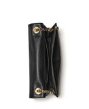 KM263-Deco Soft Shoulder Bag-Black