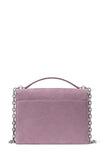 KM275-Deco Suede Chain Shoulder Bag-Market Purple