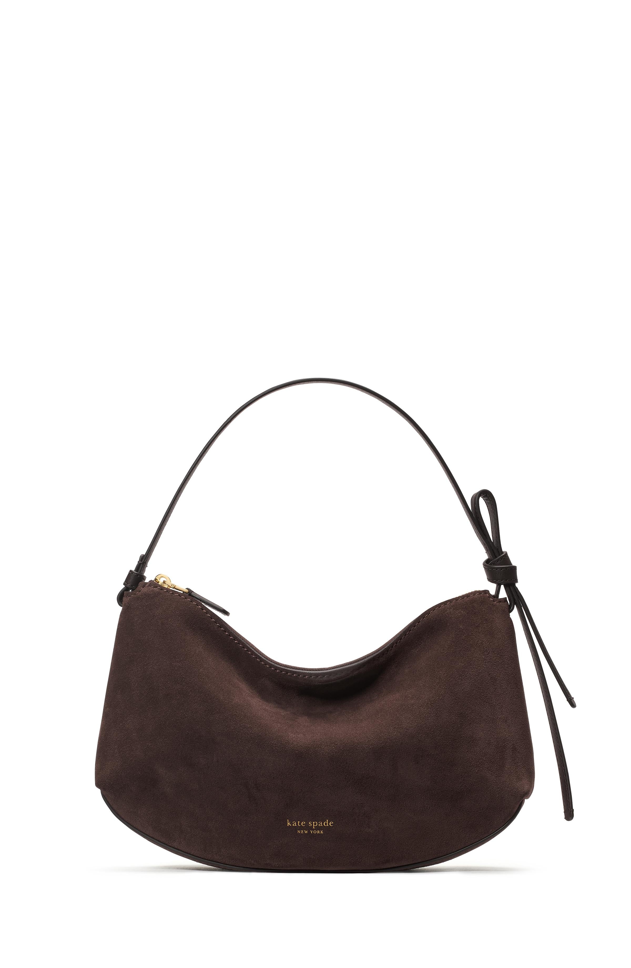 KM484-Loop Suede Shoulder Bag-Hot Fudge Multi