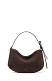 KM484-Loop Suede Shoulder Bag-Hot Fudge Multi