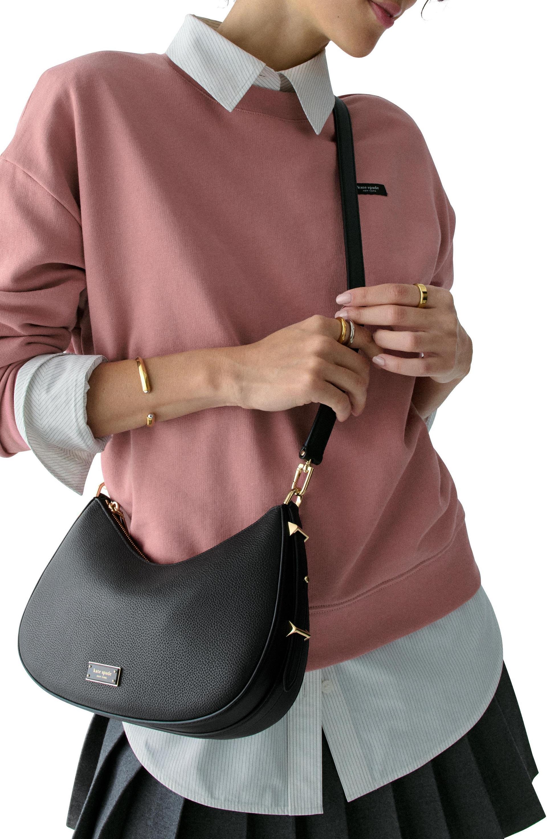 KM491-Liv Convertible Shoulder Bag-Black