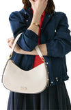 KM491-Liv Convertible Shoulder Bag-Cashew Milk