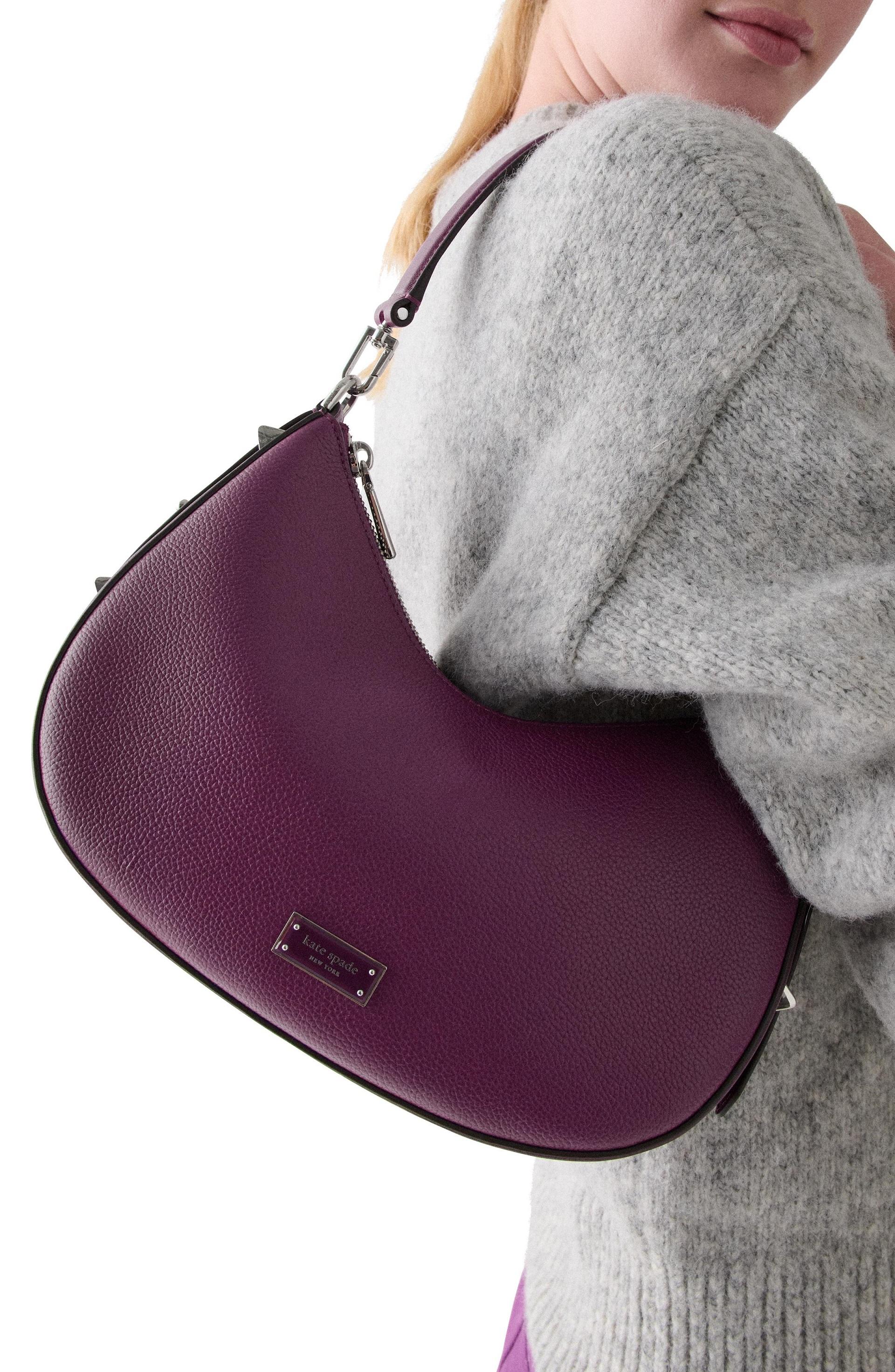 KM491-Liv Convertible Shoulder Bag-Purple Agate