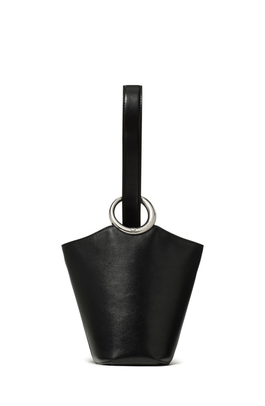 KM495-Halo Mini Bucket Bag-Black