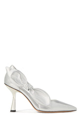 KN163-Bunnie Pump-Silver