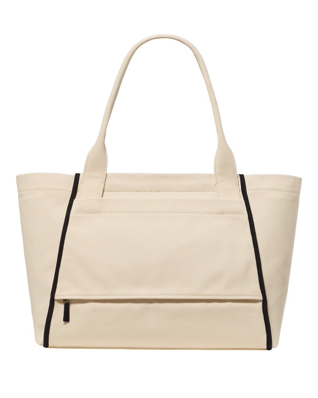 KN952-Dash Canvas Large Tote Bag-Natural