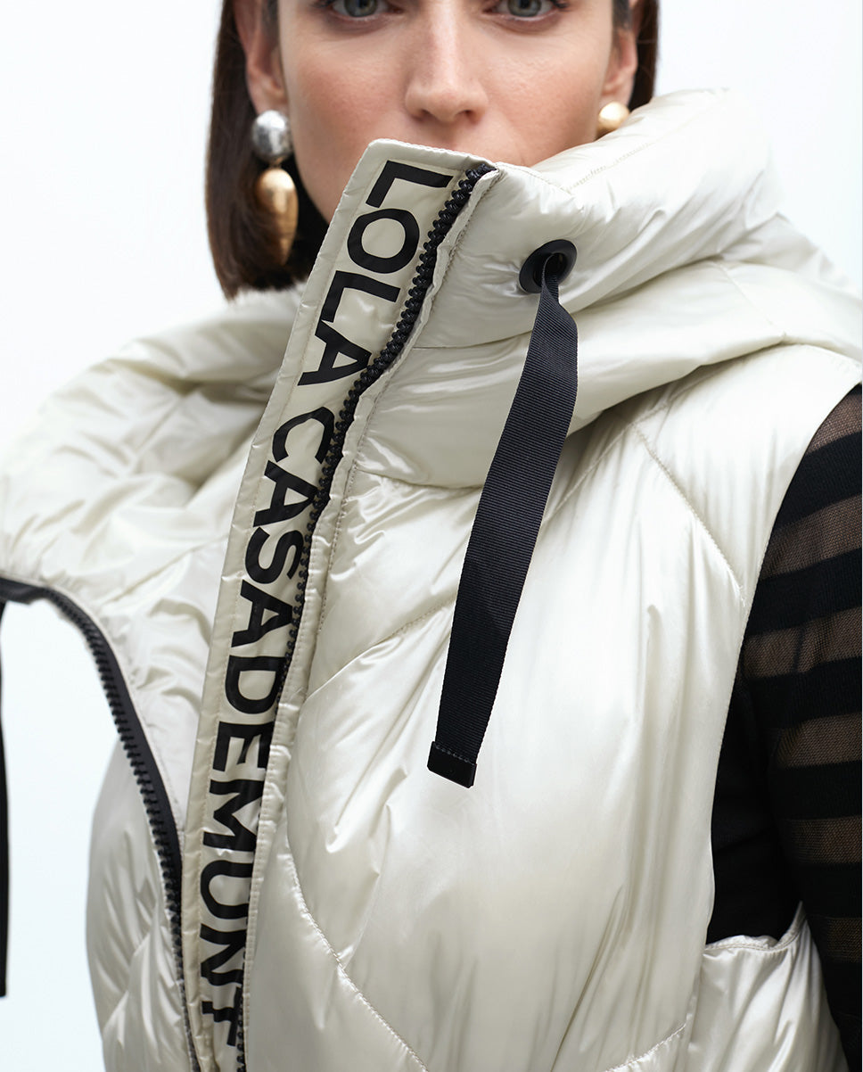 Hooded Quilted Vest