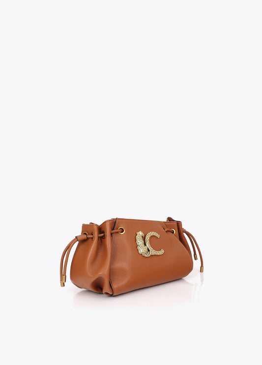 lf2604022-Crossbody bag with adjustable chain detail-Brown