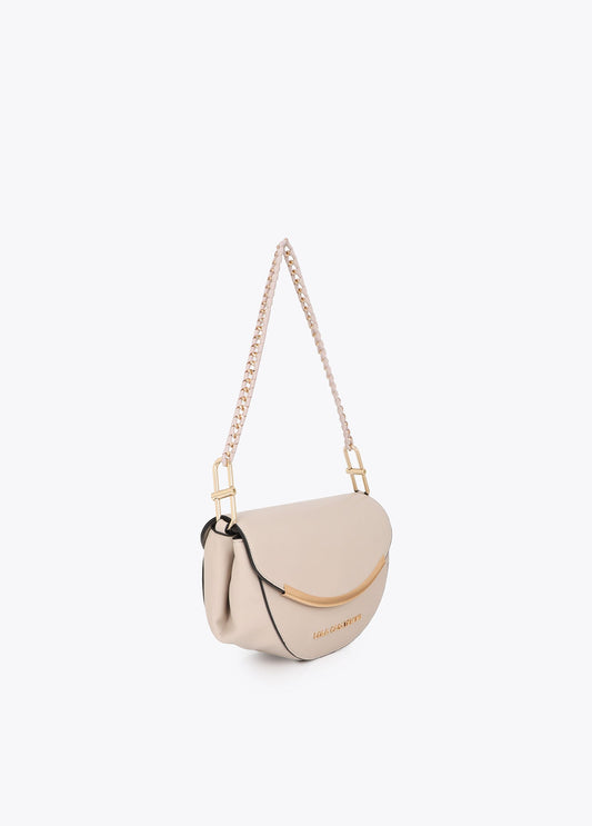lf2604080-Shoulder strap with metallic detail-Ecru