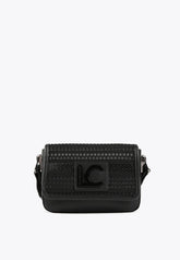 LS2404005-Black-Woven crossbody bag