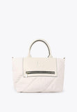 LS2404027-Ecru-Quilted tote bag