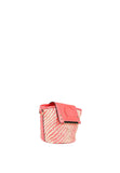 LS2404038-Coral-Mini basket-style crossbody bag
