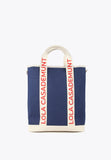 LS2404045-Blue-Ecru-Logo tote bag