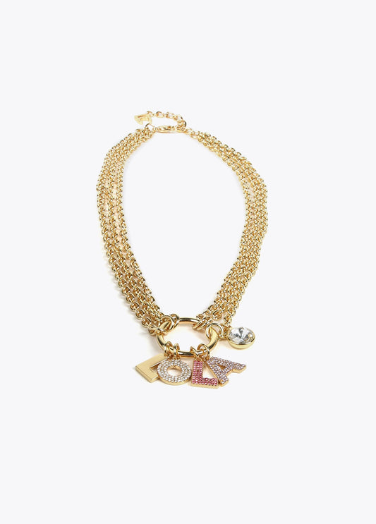 LOLA letter necklace