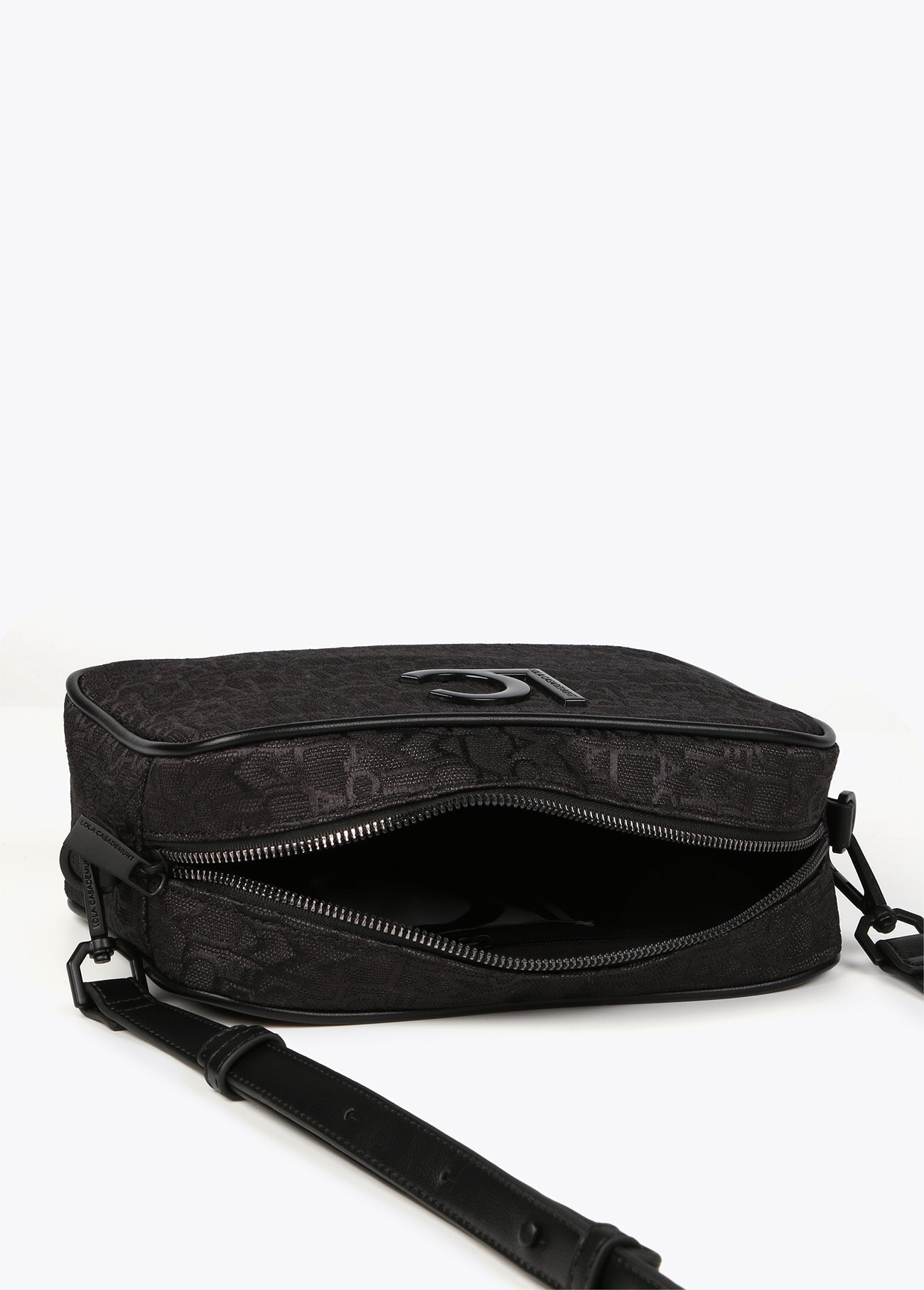 Monogrammed crossbody bag