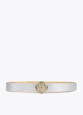 Reversible heart clover belt