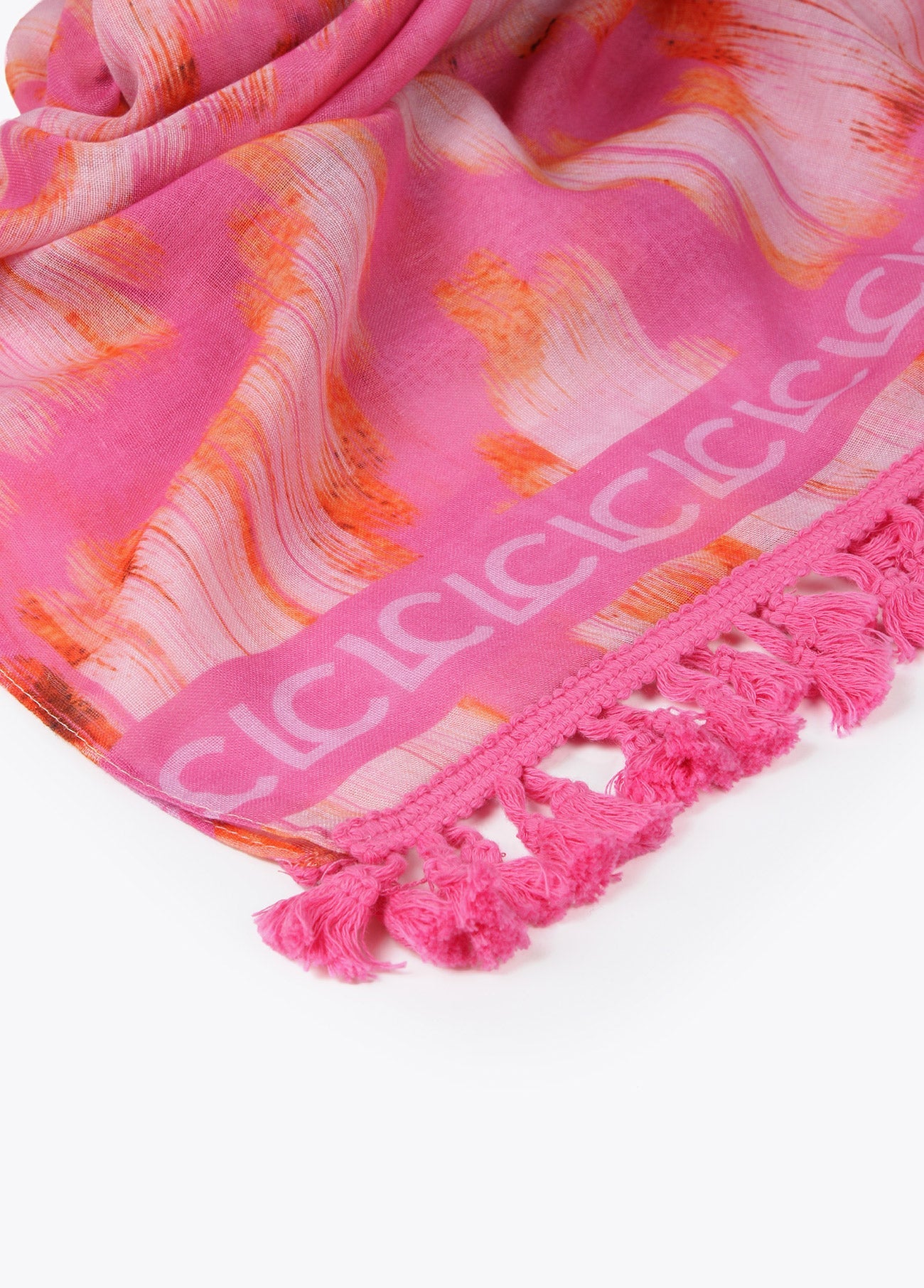 Pink zebra print wrap