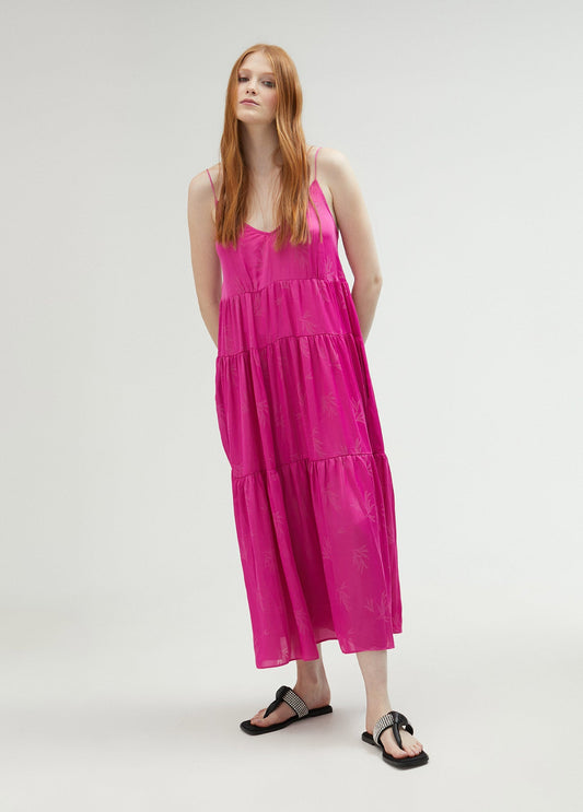 Ruffled strappy dress