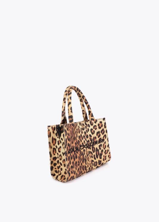 Leopard Print Mini Shopper