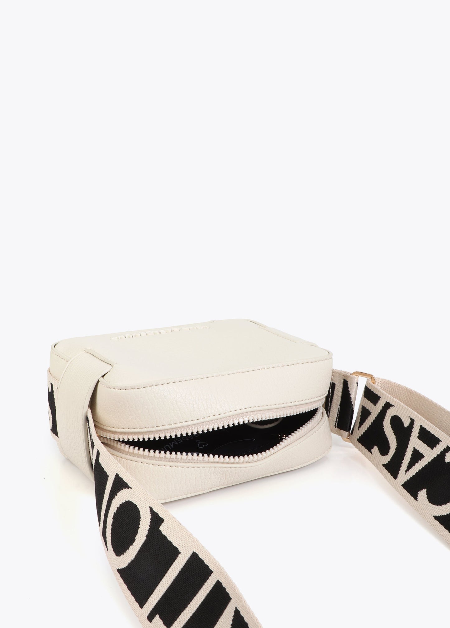 Contrast Strap Nylon Crossbody