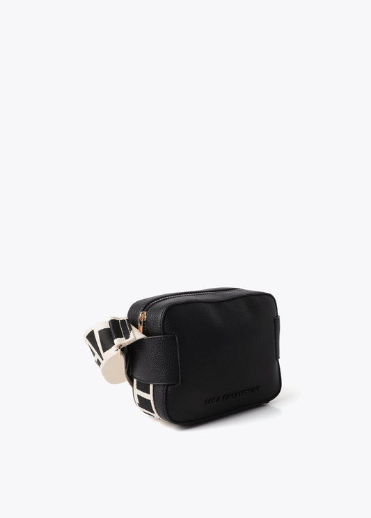 Contrast Strap Nylon Crossbody
