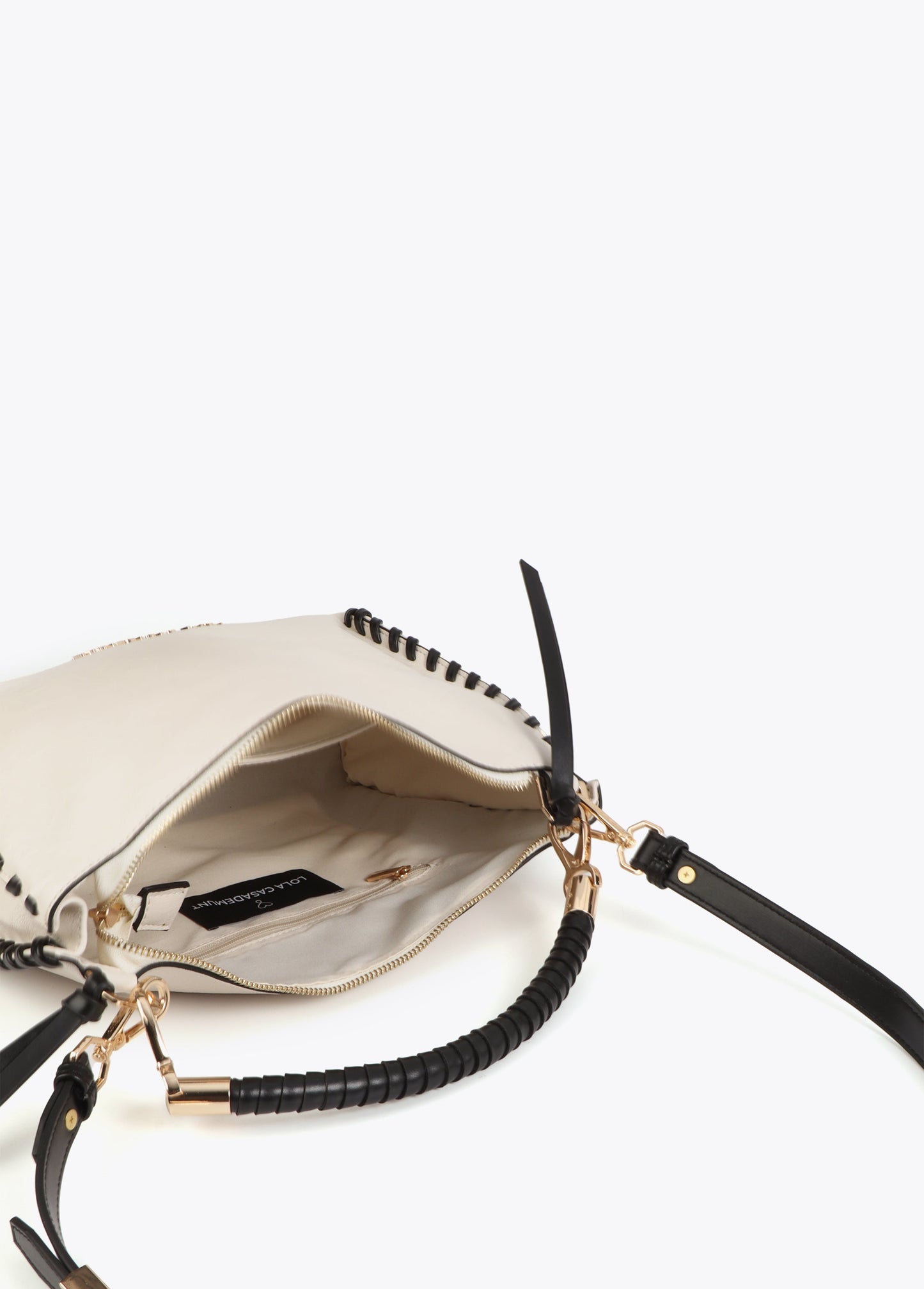 Bag with Contrasting Braided Detail
