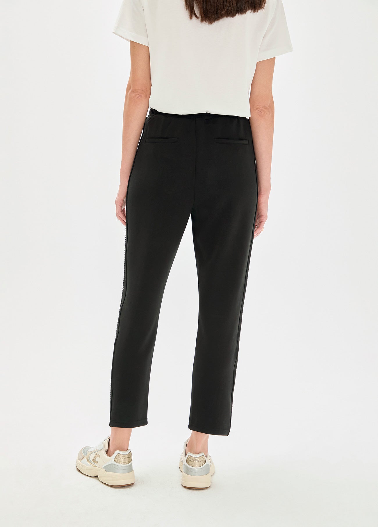 Scuba Pants Side Strass