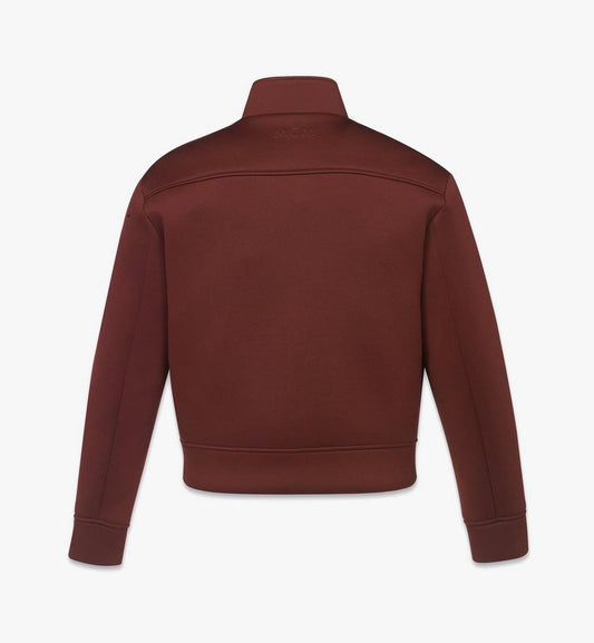 MHJFSMM01NR00M-Logo Jacket in Neoprene|BROWN