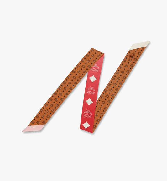 MEFFAMM01XC001-MCM COL SILK PETITE SCARF 120*, ONE SIZE|CANDY RED