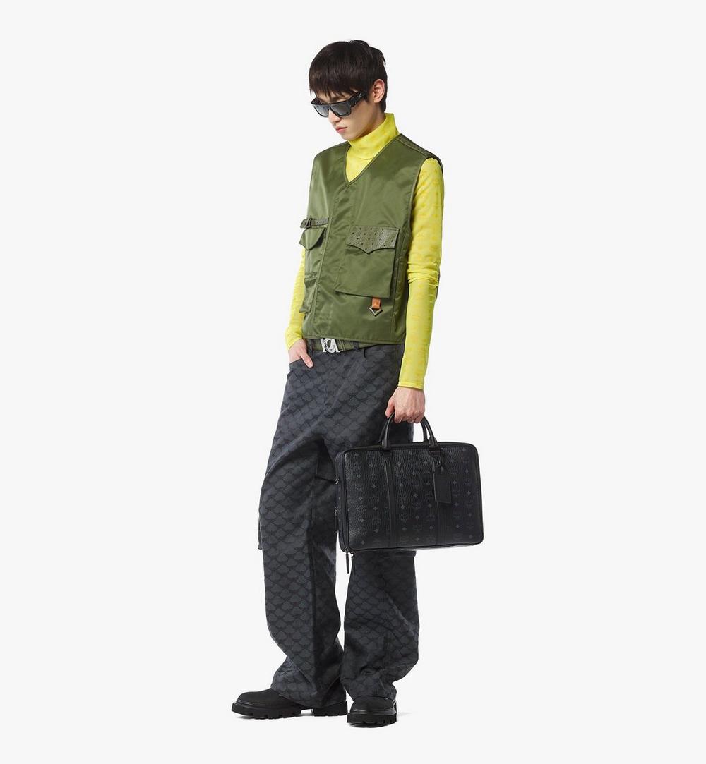 MMTFAKK01BK001-MCM KLASSIK VI TOTE LRG BK, ONE SIZE|BLACK