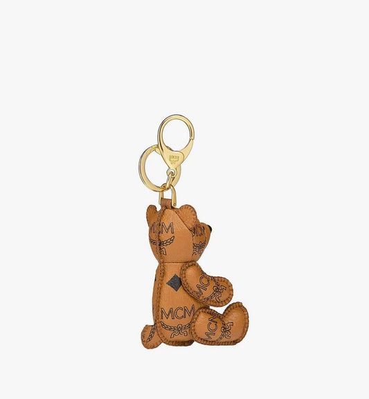 MXZAAXL01CO001-MCM Park Bear Charm|COGNAC