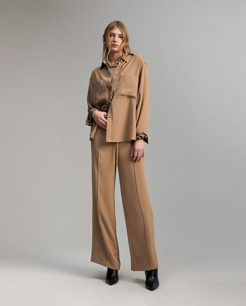 Overshirt with pockets