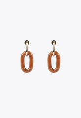 MS2403001-Brown-Two-piece earrings