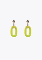 MS2403001-Lime-Two-piece earrings