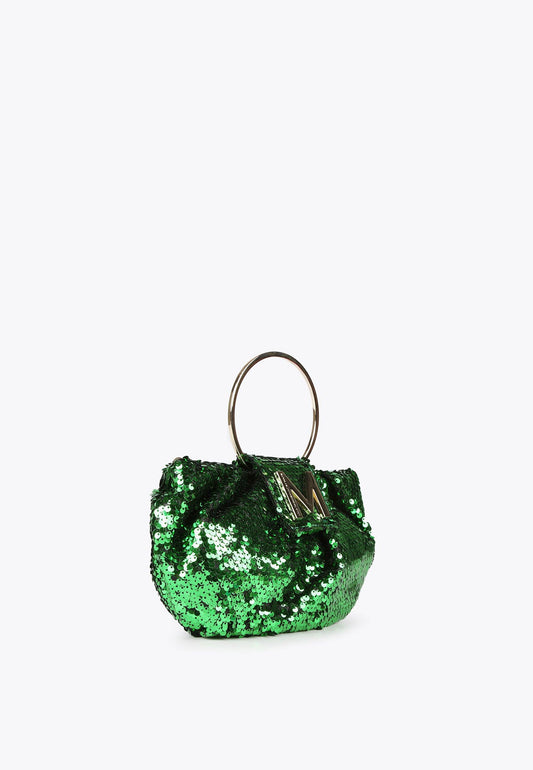 MS2404001-Green-Sequinned evening bag