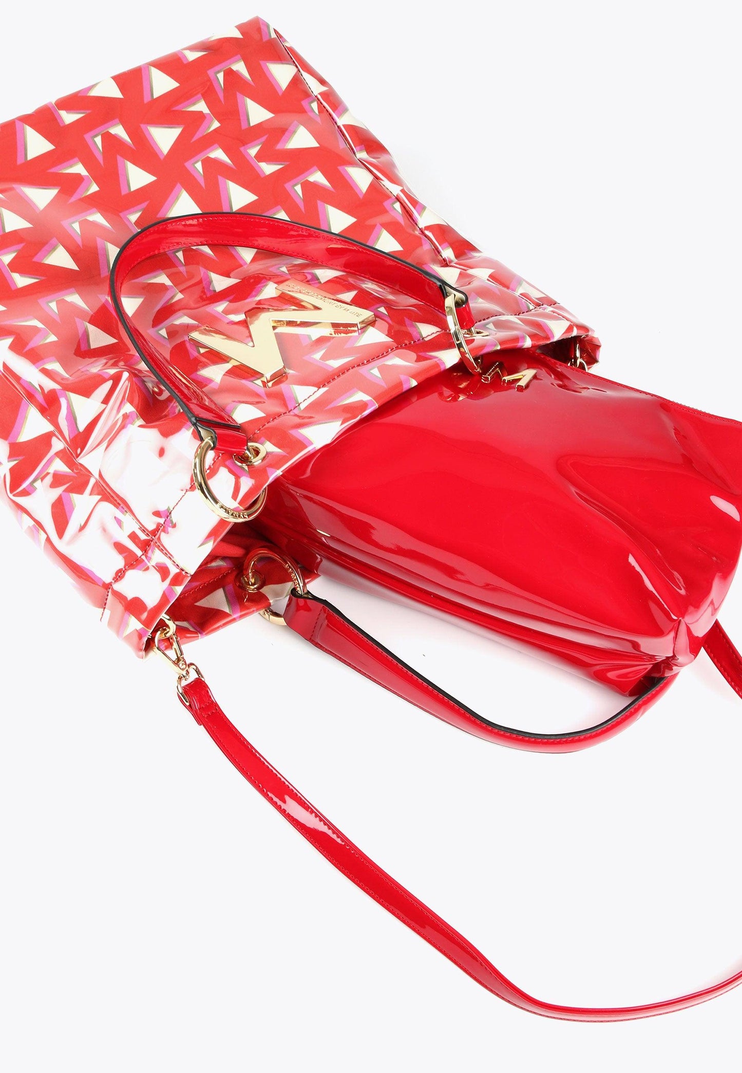 MS2404019-Red-Print tote bag