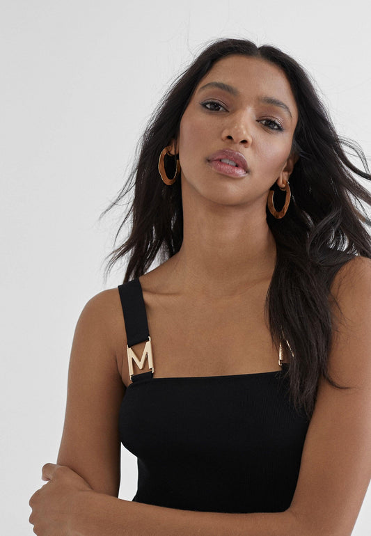 MS2415024-Black-Knit top