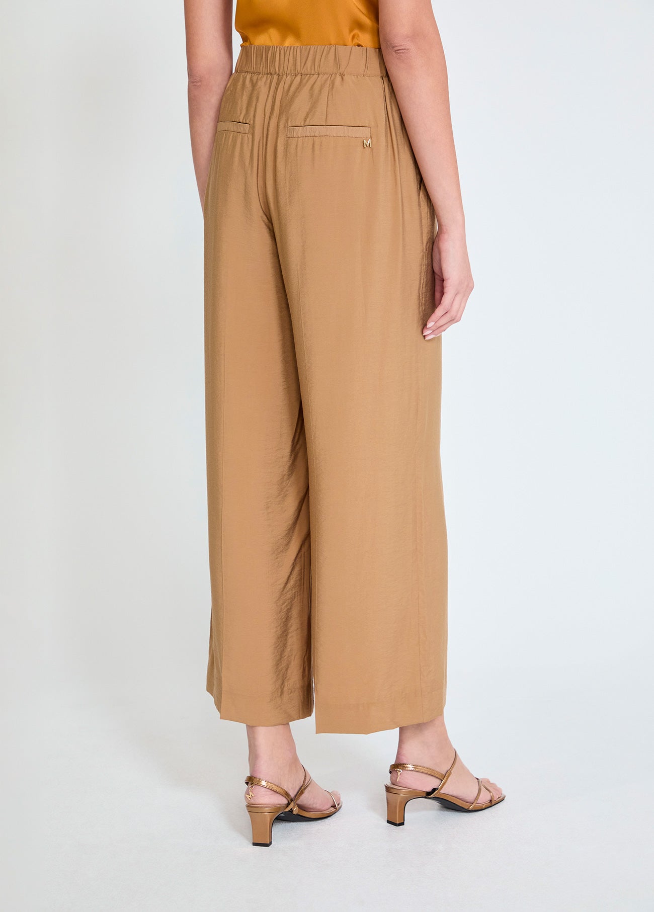 Fluid Culotte Pants