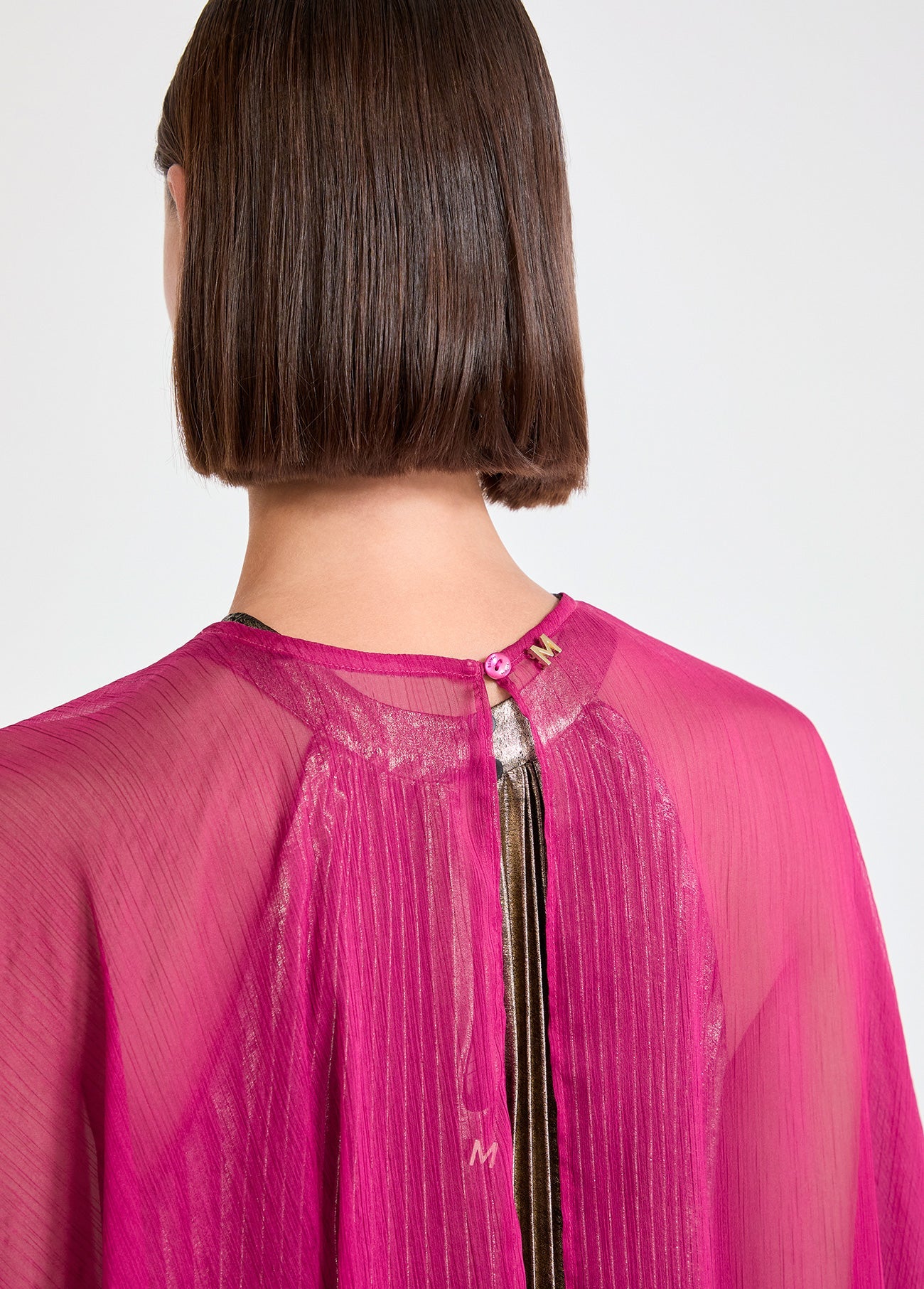 Georgette Pointed Cape