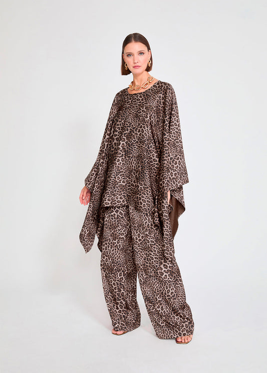 Animal Print Blouse