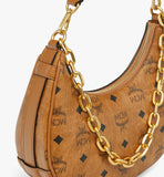 Aren Crescent Hobo Bag in Visetos