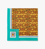 MEFFSMM12Y0001-Monogram Shawl|OLD GOLD