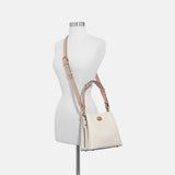 C3766-Willow Bucket Bag In Colorblock-B4/Chalk Multi