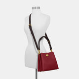 C3766-Willow Bucket Bag In Colorblock-B4/Cherry